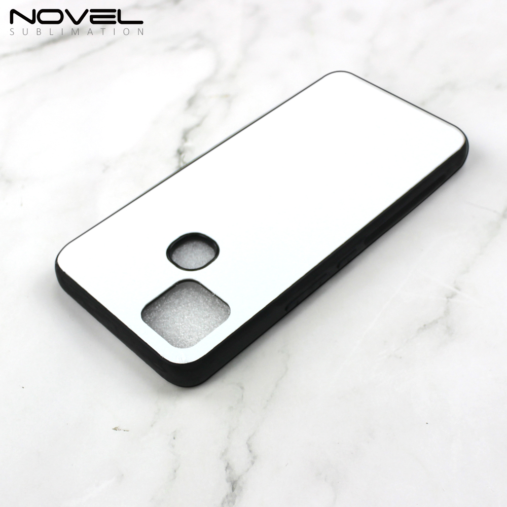 Smooth Sides!!！Sublimation Blank 2D TPU Phone Case For infinix smart 5 Pro With Aluminum Insert