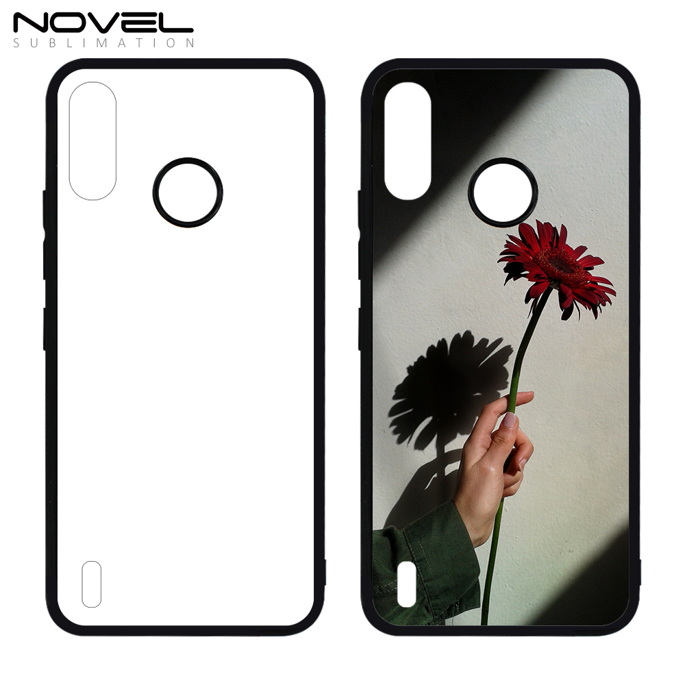 Smooth Sides!!! For Itel A47/ Itel A48 2D TPU Phone Case Soft Silicone Phone Shell With Aluminum Insert For Sublimation Printing