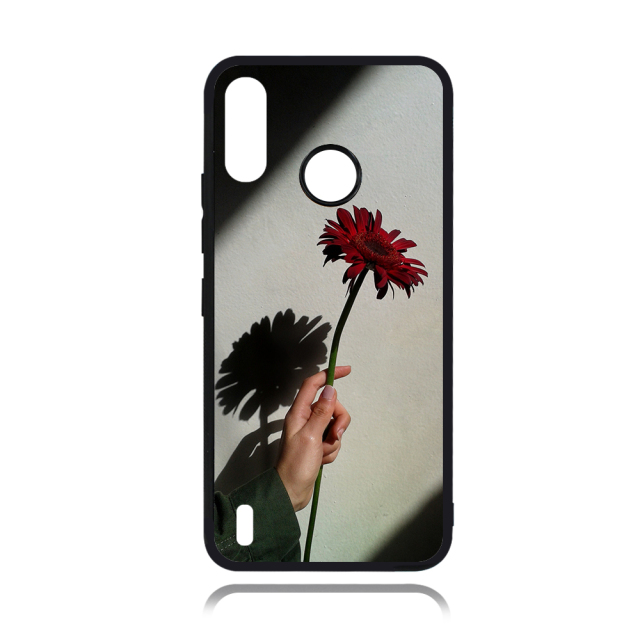 Smooth Sides!!! For Itel A47/ Itel A48 2D TPU Phone Case Soft Silicone Phone Shell With Aluminum Insert For Sublimation Printing