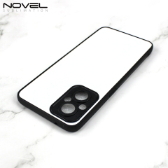 Smooth Sides!!! For Oppo A96 5G Sublimation 2D TPU Case Cover With Aluminum Insert DIY Silicone Cell Phone Shell