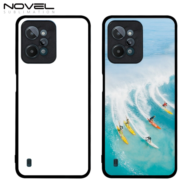 Smooth Sides!!! For OPPO Realme C31 C35 C25 C21 C20 Sublimation 2D TPU Phone Case Wtih Aluminum Sheet