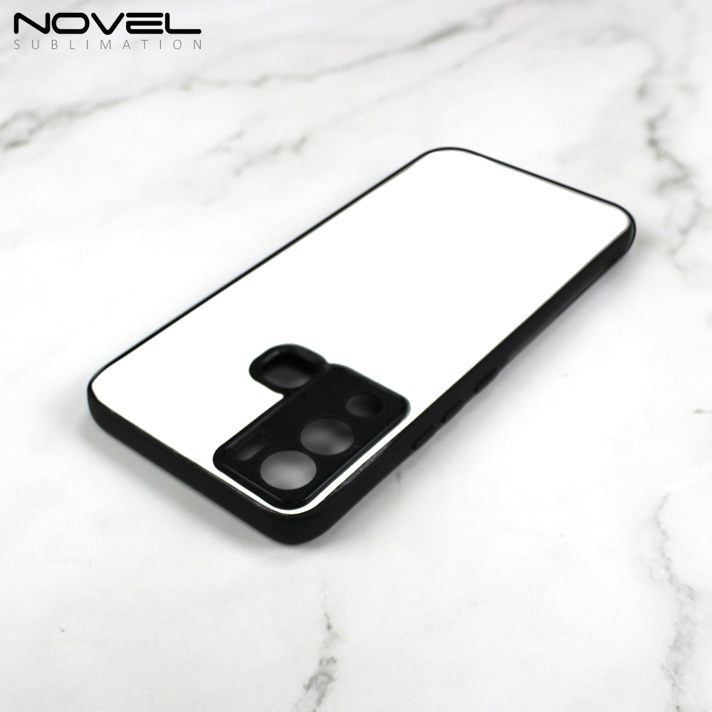 Smooth Sides!!！For Infinix Hot 12 Series Hot 12i Hot 12 Play Sublimation Soft Rubber Sides 2D TPU Silicone Phone Case With Metal Insert