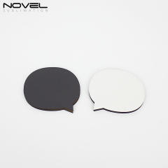 DIY Blank MDF Series Fridge Sticker For Sublimation Printing- Heart Round Square Rectangle