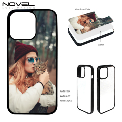 For iPhone 13 Pro Series 2D TPU Soft Sililcone Phone Case For Sublimation Printing