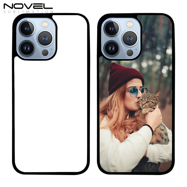 For iPhone 13 Pro Series 2D TPU Soft Sililcone Phone Case For Sublimation Printing