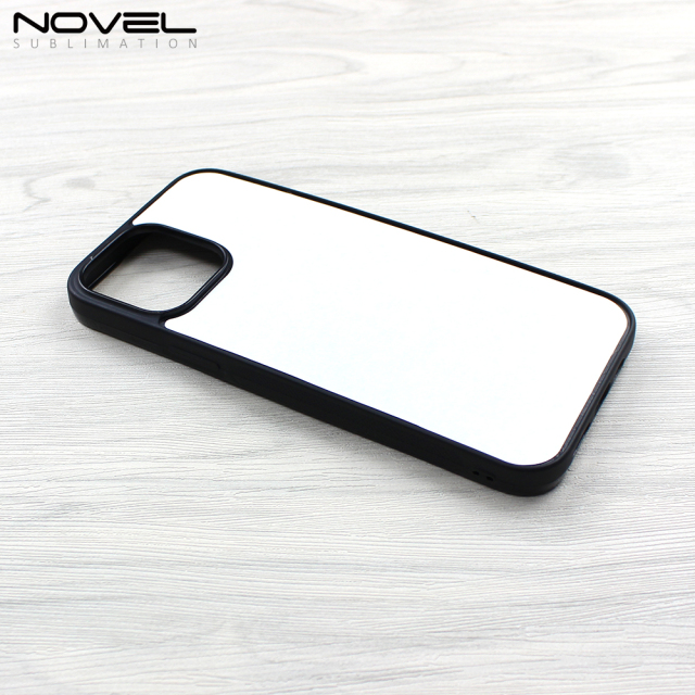 For iPhone 13 Pro Max Sublimation Blank 2D TPU Rubber Phone Case