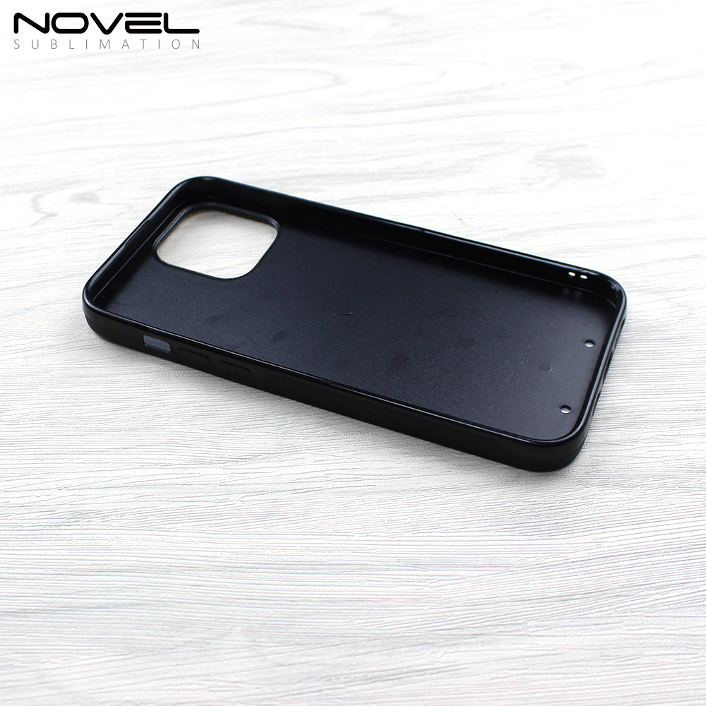 For iPhone 13 Pro Max Sublimation Blank 2D TPU Rubber Phone Case