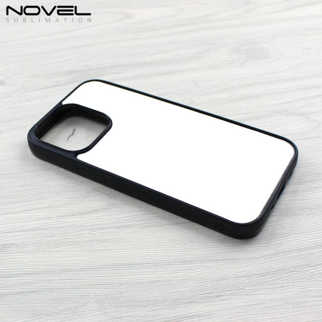 For iPhone 13 Pro Series 2D TPU Soft Sililcone Phone Case For Sublimation Printing