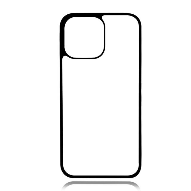 For iPhone 13 Pro Max Sublimation Blank 2D TPU Rubber Phone Case