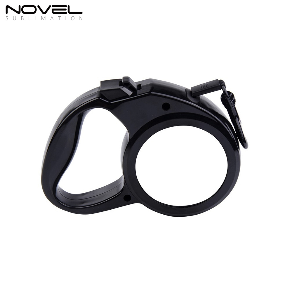 Sublimation Blank Printable Pet Leash Retractable Dog Leash 2M/3M/5M With Metal Insert For Heat Press Printing