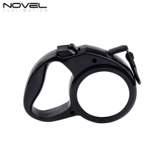 Sublimation Blank Printable Pet Leash Retractable Dog Leash 2M/3M/5M With Metal Insert For Heat Press Printing