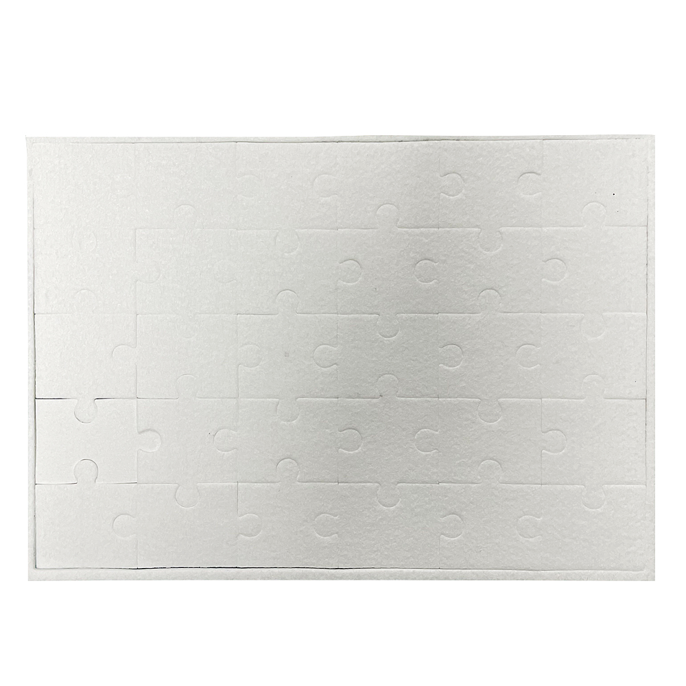 Sublimation Blank Felt Puzzle Jigsaw- Retangle/ Heart/ Square