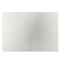 Sublimation Blank Felt Puzzle Jigsaw- Retangle/ Heart/ Square