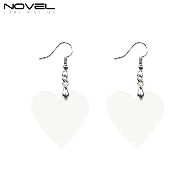 Sublimation Acrylic Earring Clear DIY Ear Rings Decoration