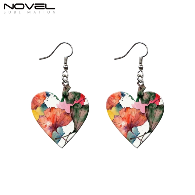 Sublimation Acrylic Earring Clear DIY Ear Rings Decoration