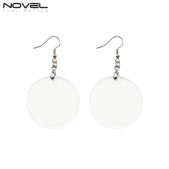 Sublimation Acrylic Earring Clear DIY Ear Rings Decoration
