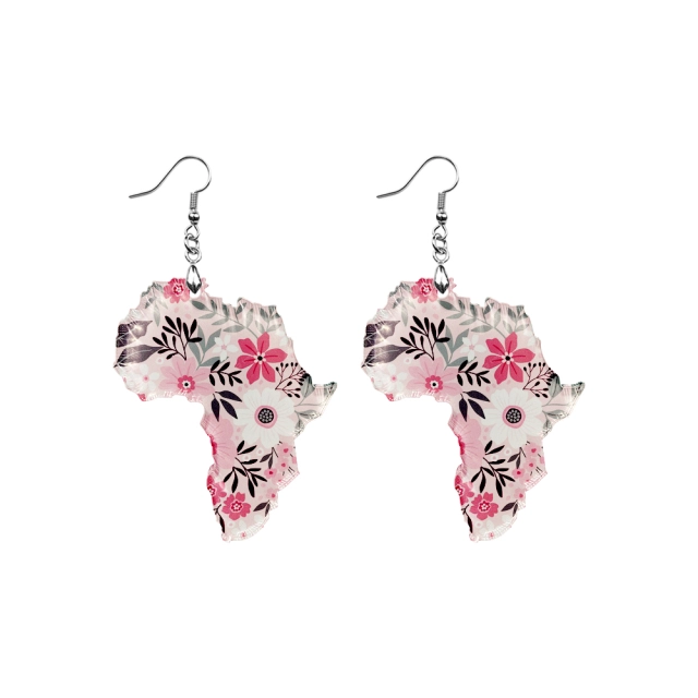 Sublimation Acrylic Earring Clear DIY Ear Rings Decoration