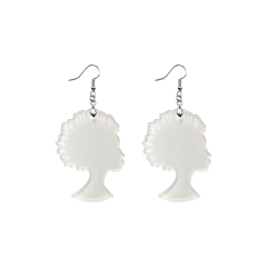 Sublimation Acrylic Earring Clear DIY Ear Rings Decoration