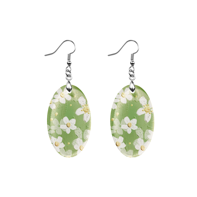 Sublimation Acrylic Earring Clear DIY Ear Rings Decoration