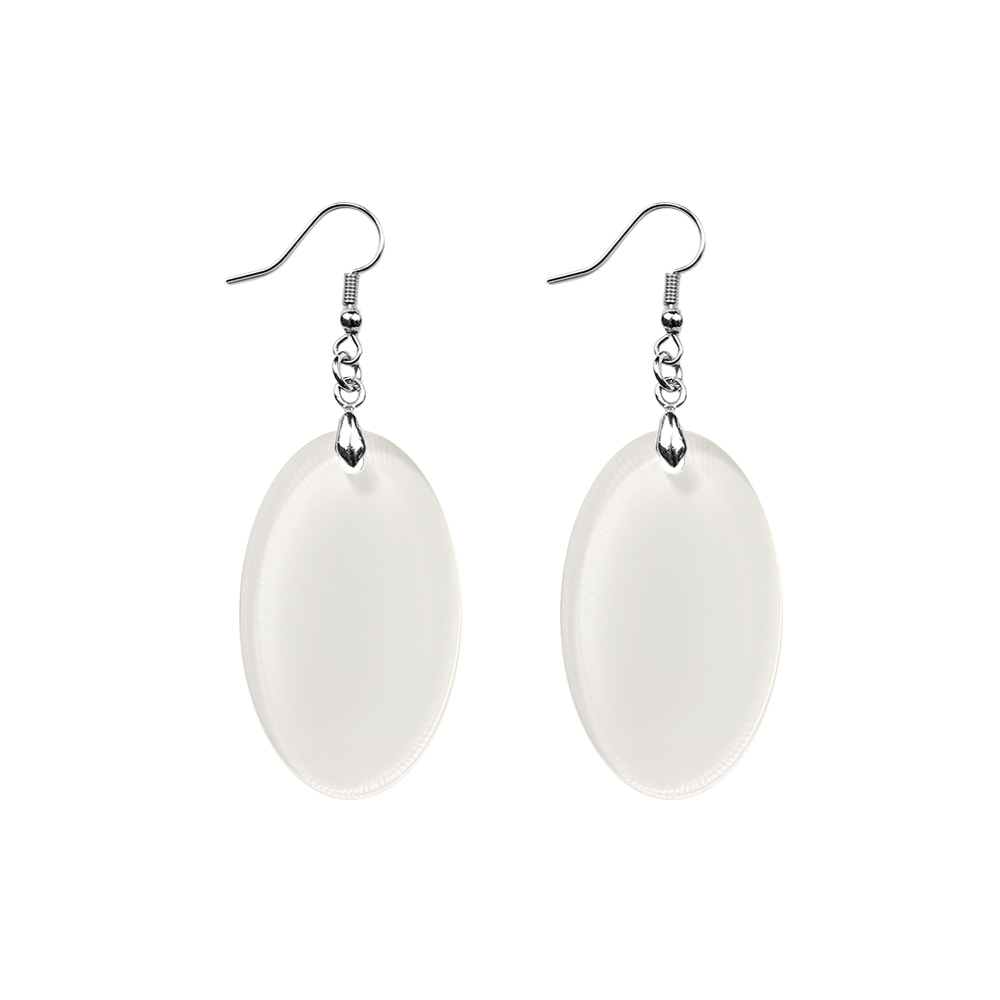 Sublimation Acrylic Earring Clear DIY Ear Rings Decoration jewelry