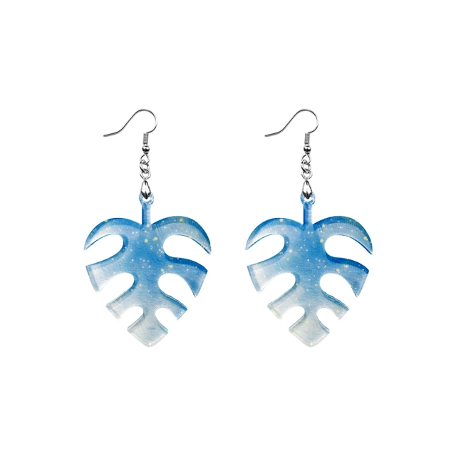 Sublimation Acrylic Earring Clear DIY Ear Rings Decoration