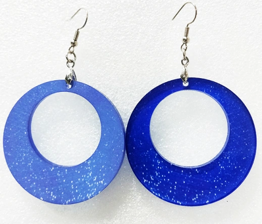 Sublimation Acrylic Earring Clear DIY Ear Rings Decoration