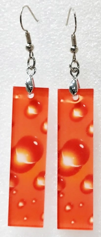 Sublimation Acrylic Earring Clear DIY Ear Rings Decoration