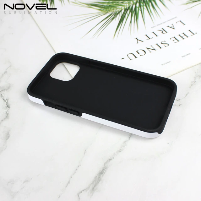 For iPhone 14 Series High Quality Sublimation 3D 2IN1 Coating Case