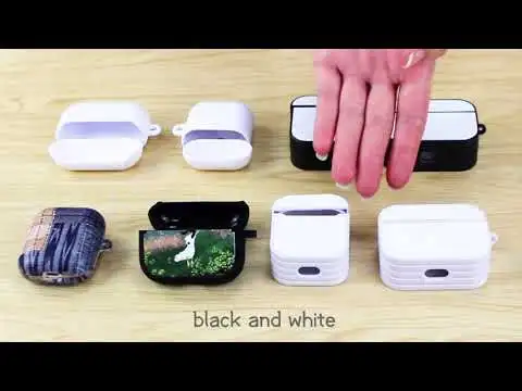 Sublimation Blank Case for Airpods Pro DIY Earphone Holder