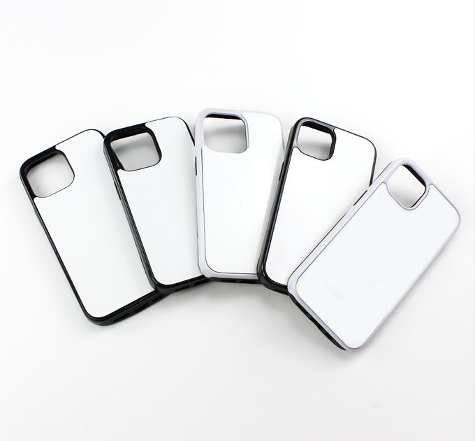 For iPhone X New Sublimation 2D 2IN1 TPU&PC Case