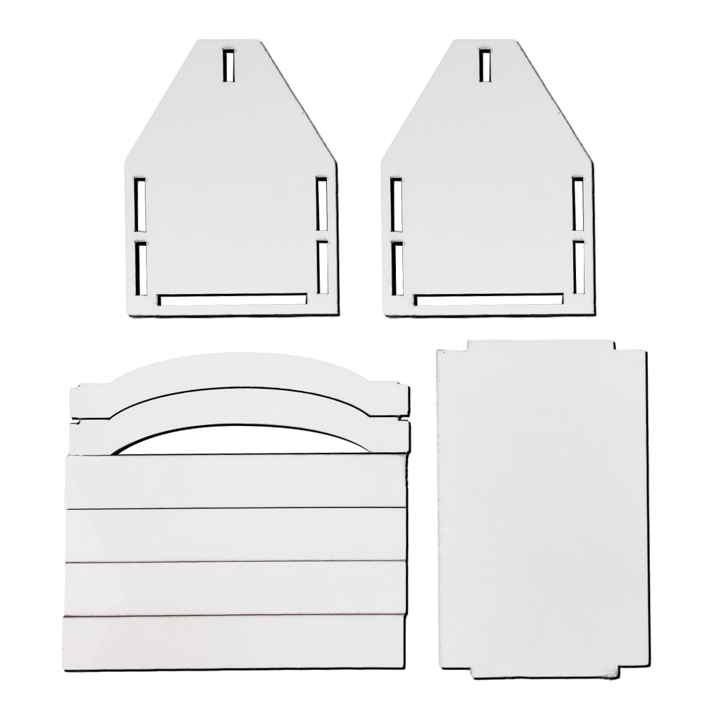 Sublimation MDF Assembled Box Detachable Shelf