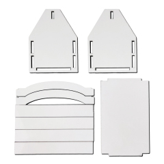 Sublimation MDF Assembled Box Detachable Shelf