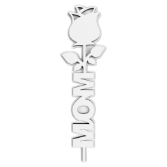 Personalized Logo MDF Rose Valentine's Day Gift Decoration For Sublimation Printing