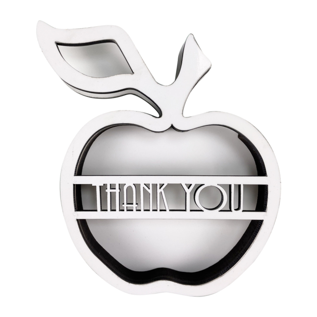 Sublimation MDF Box For Apple Christmas Eve Ornament