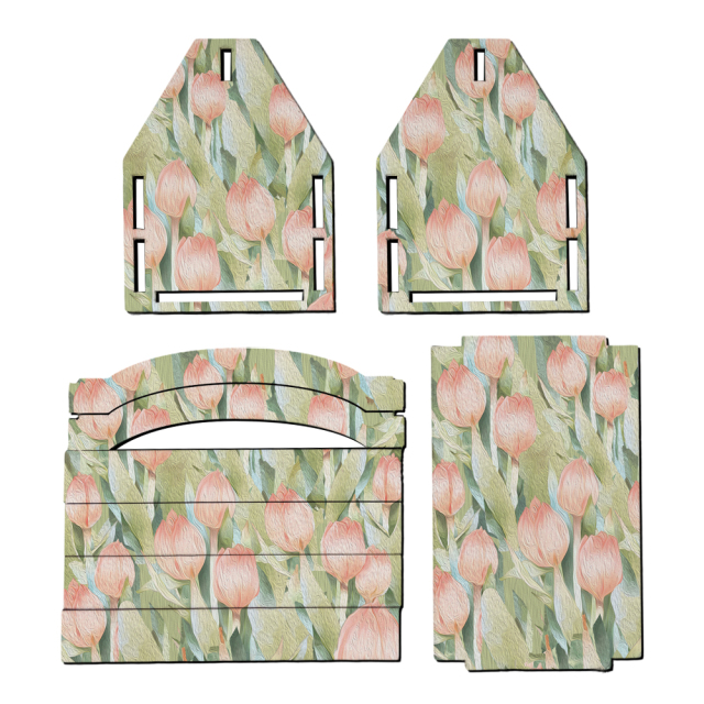 Sublimation MDF Assembled Box Detachable Shelf