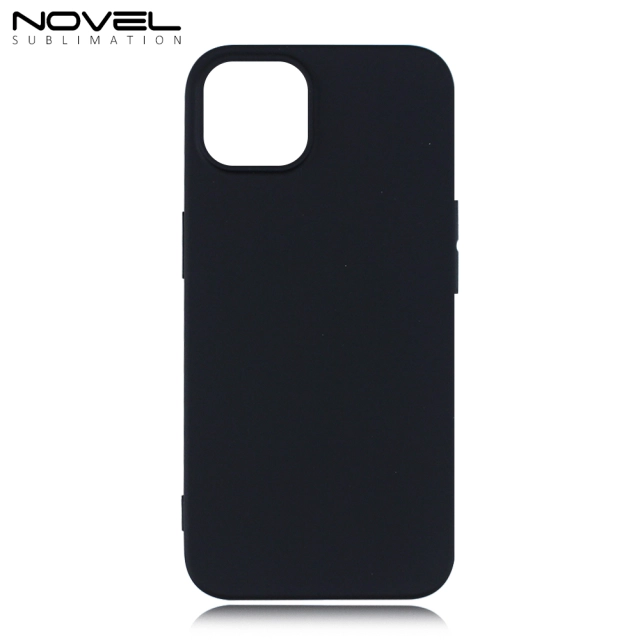 For iPhone Series UV Printing Black Soft Rubber Phone Case iPhone 14 13 12 11 XS Max XR 8 7 6