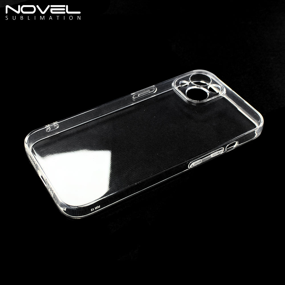 For iPhone Series UV Printing Soft Rubber Transparent Phone Case 2.0mm/ 1.5mm Thickness