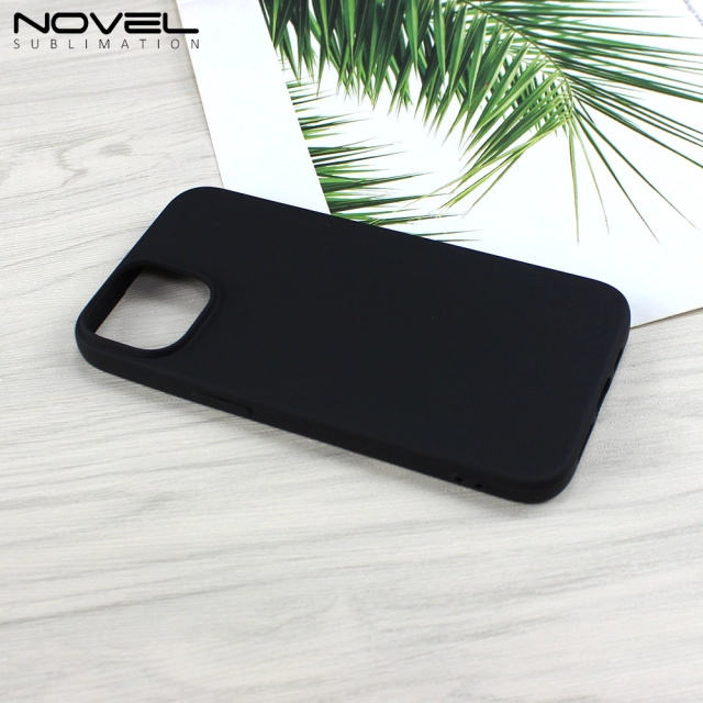 For iPhone Series UV Printing Black Soft Rubber Phone Case iPhone 14 13 12 11 XS Max XR 8 7 6