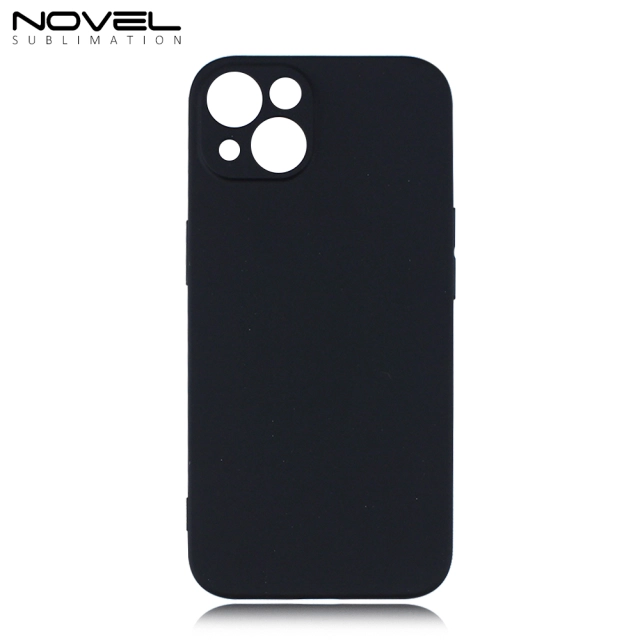 For iPhone Series UV Printing Black Soft Rubber Phone Case iPhone 14 13 12 11 XS Max XR 8 7 6