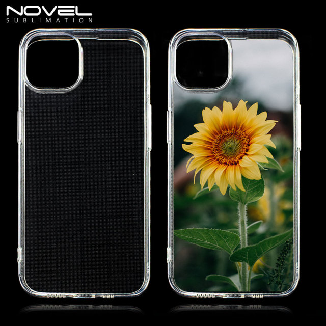 For iPhone Series UV Printing Soft Rubber Transparent Phone Case