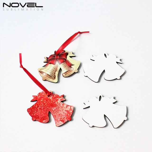 Sublimation MDF Christmas Ornament Metal Decoration Pendant- Various Shapes Available