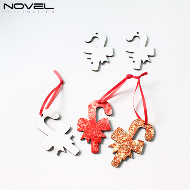 Sublimation MDF Christmas Ornament Metal Decoration Pendant- Various Shapes Available