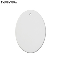 Sublimation Polymer Christmas Ornament Metal X mas Tree Decoration