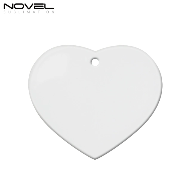 Sublimation Polymer Christmas Ornament Metal X mas Tree Decoration
