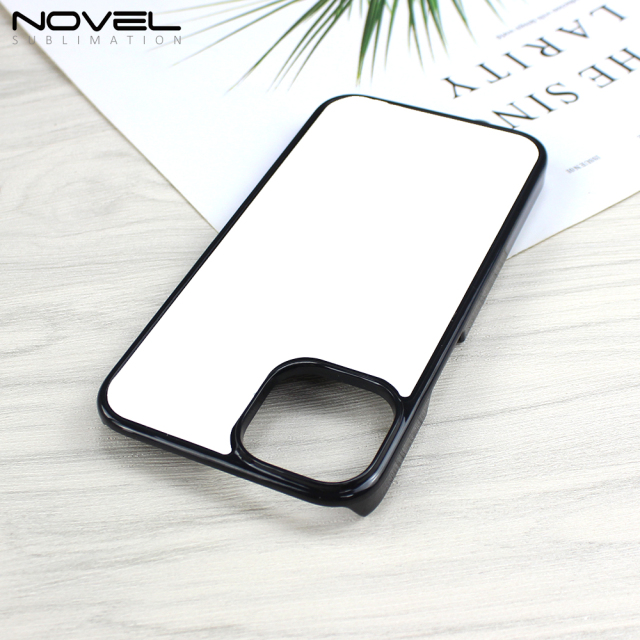 Sublimation Blank 2D PC Hard Plastic Phone Case for iPhone 14 DIY Phone Cover