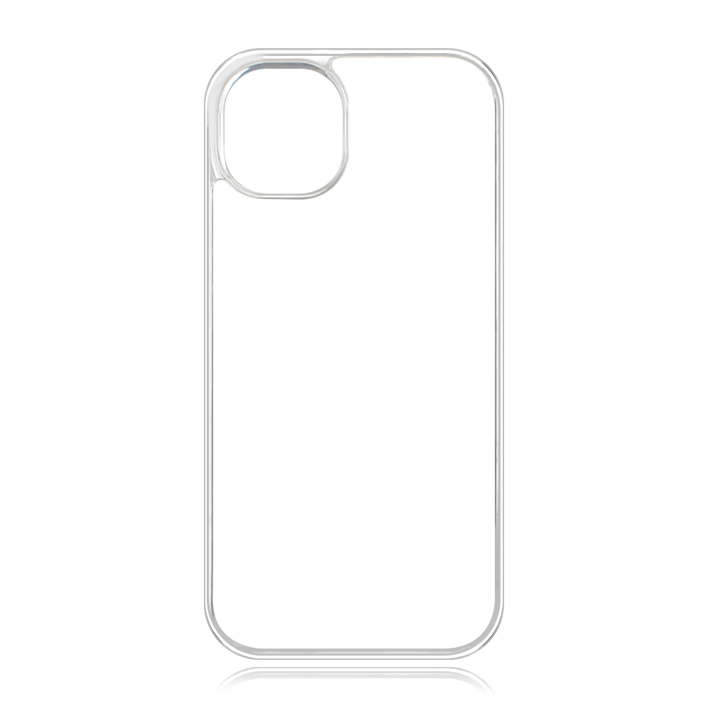 Sublimation Blank 2D PC Hard Plastic Phone Case for iPhone 14 DIY Phone Cover