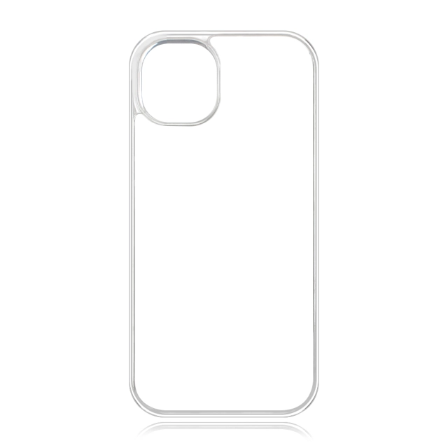 Sublimation Blank 2D PC Hard Plastic Phone Case for iPhone 14 DIY Phone Cover