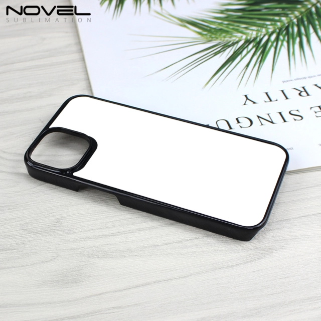 Sublimation Blank 2D PC Hard Plastic Phone Case for iPhone 14 DIY Phone Cover