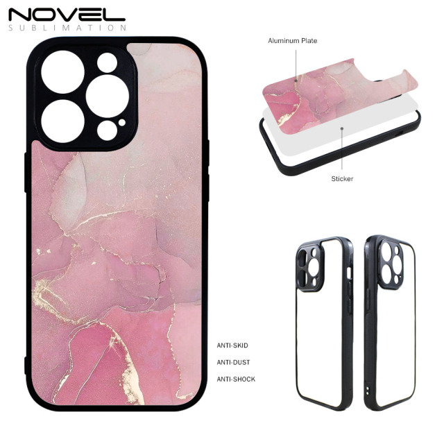 For iPhone 14 Pro Max Customized Sublimation 2D TPU Phone Case Soft Rubber Cover