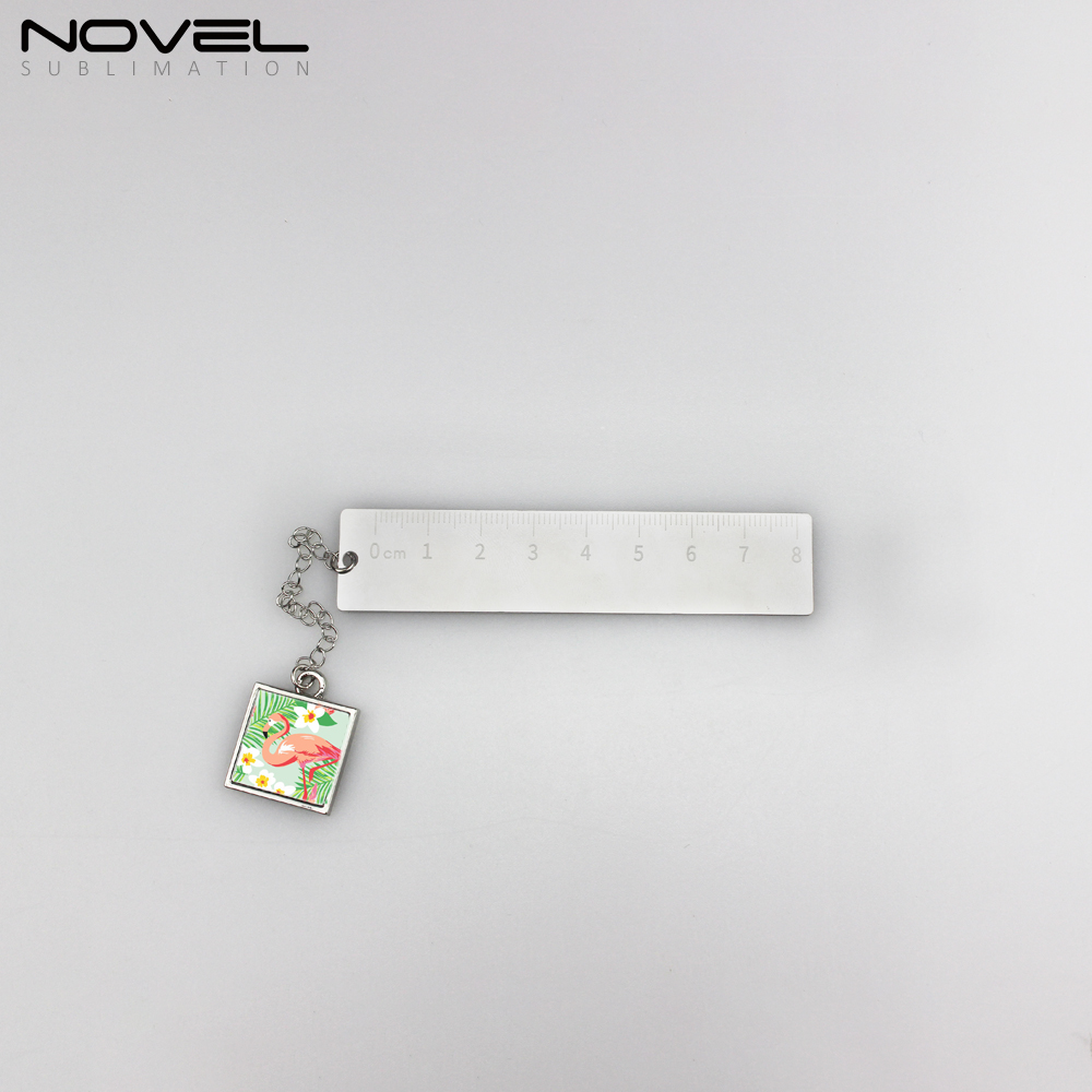 Sublimation School Student Metal Ruler With Decorative Photo With Aluminum Sheet